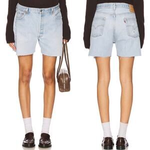 REVOLVE Light Blue Jean Shorts Aligrace Size 26